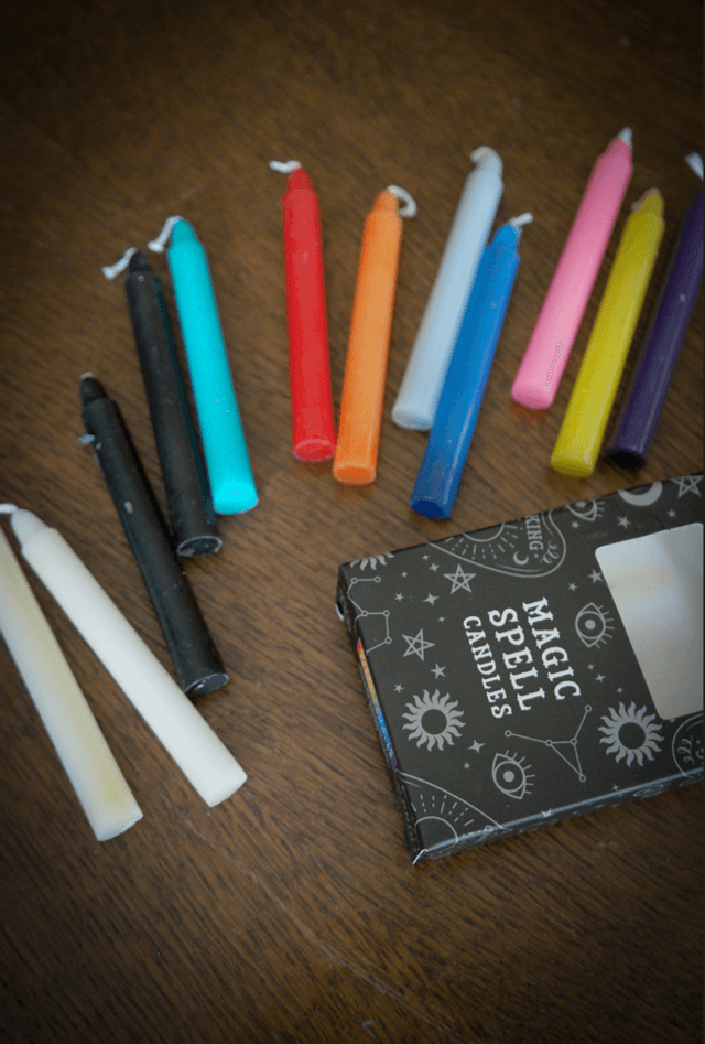 Ensemble de 12 bougies Magic Spell Mix
