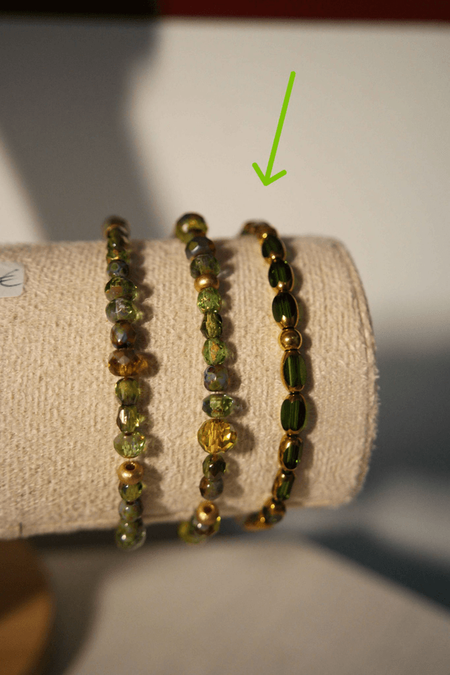 Bracelets verts