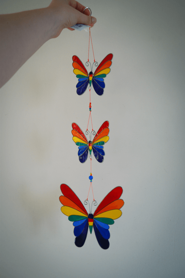 Attrape soleil papillons