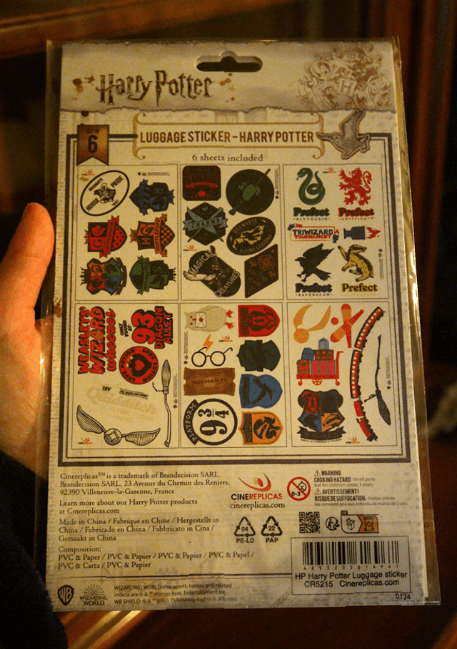 Stickers pour valise - Harry Potter