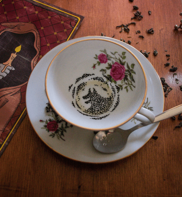 Tasse Sinistros chien noir