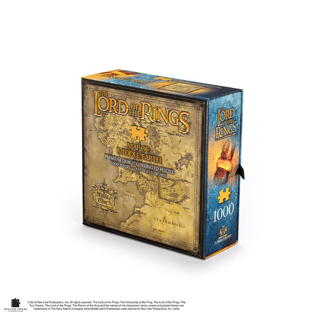 Puzzle - Carte de la Terre du Milieu