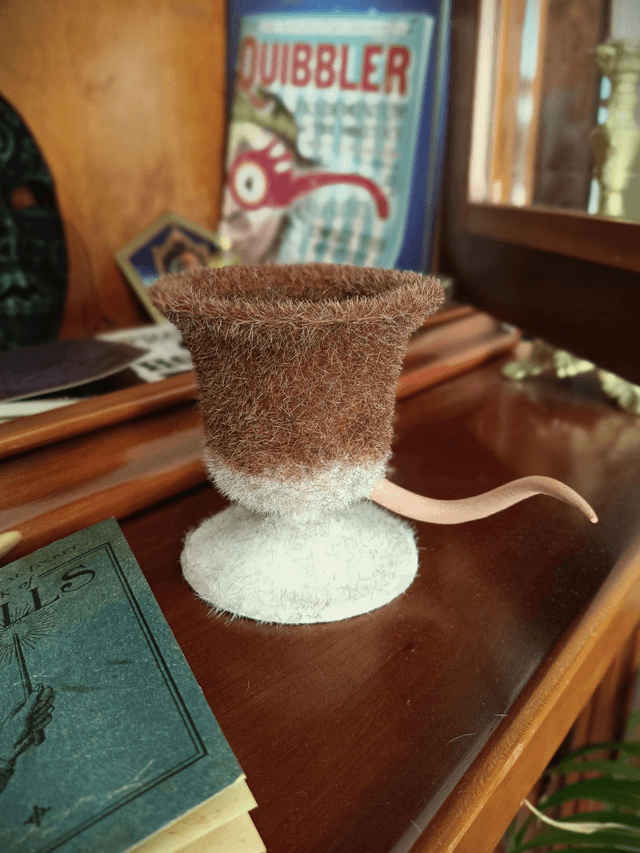 Verre à pied rat